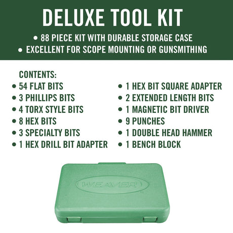 Weaver - Deluxe Gunsmith Tool Kit