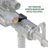Weaver - Offset Rail Adapter for Picatinny, Black