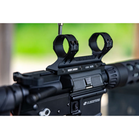 Weaver - 34mm Fixed MSR Mount for Picatinny - Matte Black