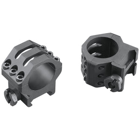Weaver - Tactical 6-Hole Picatinny Ring 1" Medium - Black