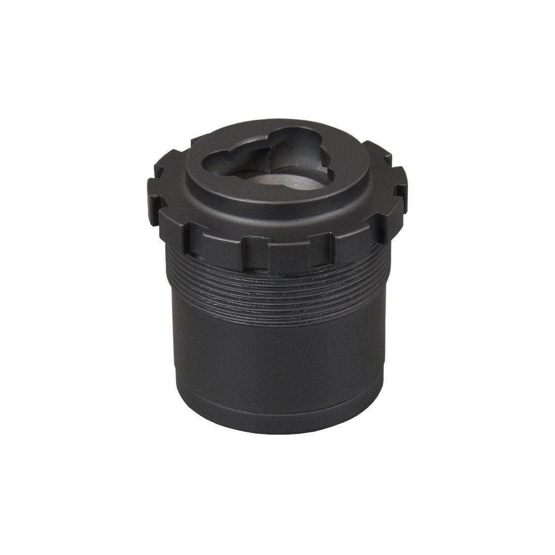 Yankee Hill Machine - Heavy Duty 3-Lug Adapter, Black