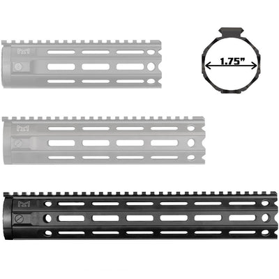 Yankee Hill Machine - MR7 M-LOK Handguard for AR-15, 12.25"
