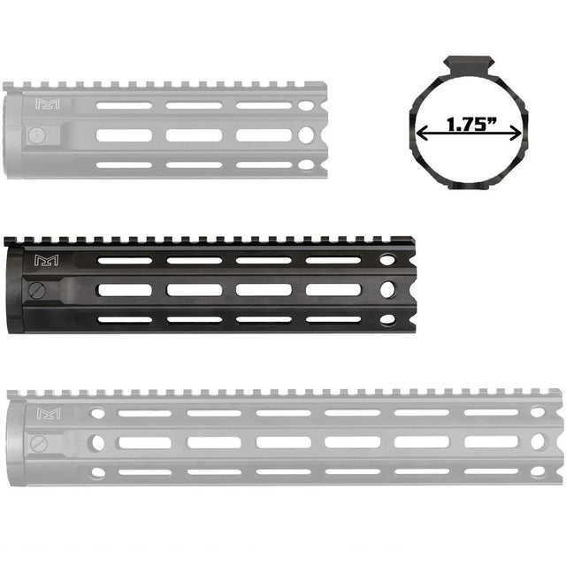 Yankee Hill Machine - MR7 M-LOK Handguard Mid-Length 9.25"