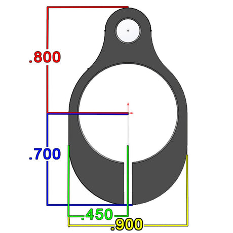 Yankee Hill Machine - Hinged Low Profile Gas Block