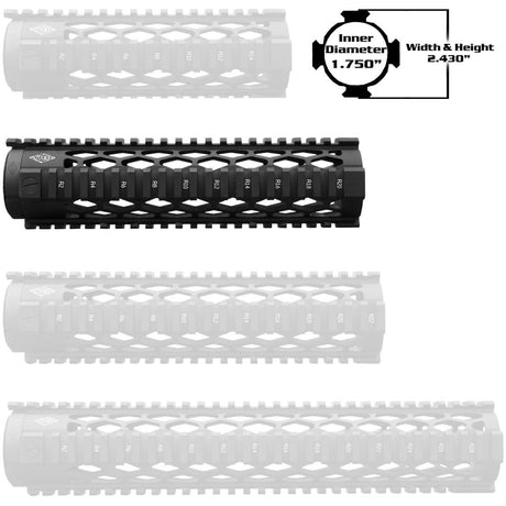 Yankee Hill Machine - Diamond Series 9.2" Forearm for AR-15