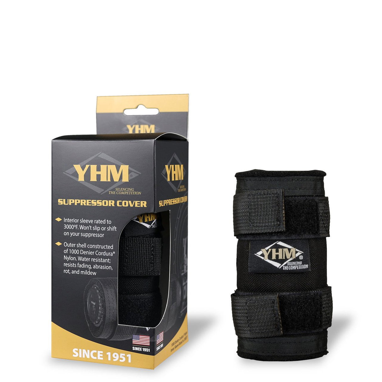 Yankee Hill Machine - Suppressor Cover 4.5" Black