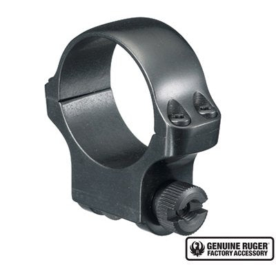 Ruger - 4B 30MM Medium Scope Ring with Blued Finish