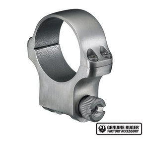 Ruger - 5K30MM High Scope Ring with Stainless Finish