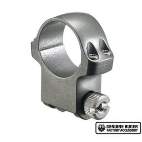 Ruger - 5KTG High Scope Ring with Target Grey Stainless Finish