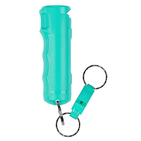 Sabre - 2-in-1 Pepper Gel with Whistle Keychain - Mint