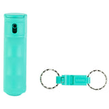 Sabre - 2-in-1 Pepper Gel with Whistle Keychain - Mint