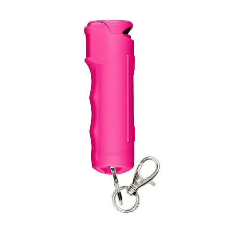 Sabre - Fast Flip Top Pepper Gel with Snap-Clip Keychain - Pink