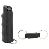 Sabre - Pepper Spray with Quick Release Keychain - Black