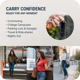 Sabre - Pepper Spray with Quick Release Keychain - Lavender