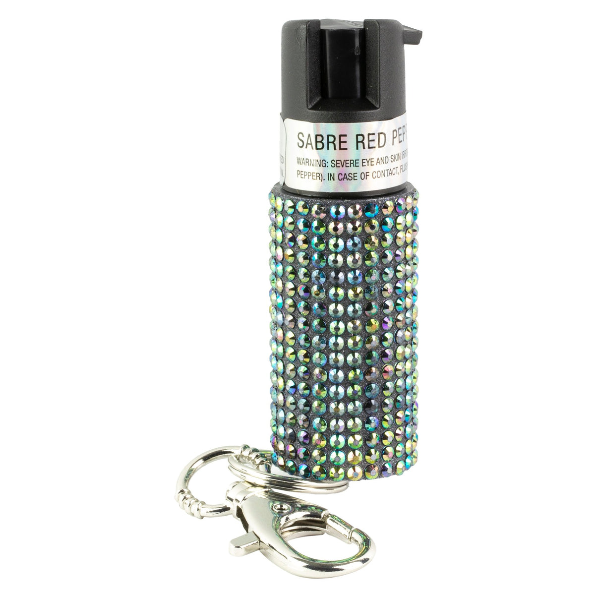 Sabre - Pepper Spray with Jeweled Design and Keychain