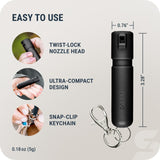 Sabre - Mighty Discreet Pepper Spray with Keychain - Lavender