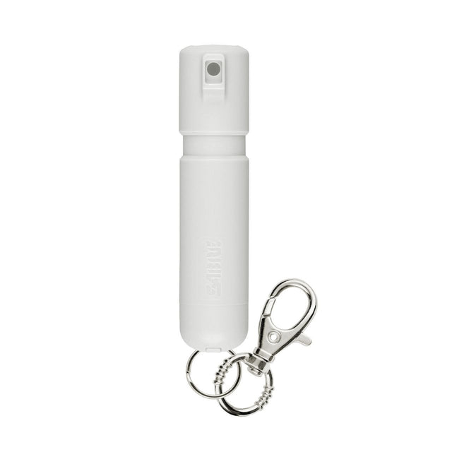 Sabre - Mighty Discreet Pepper Spray with Keychain - White
