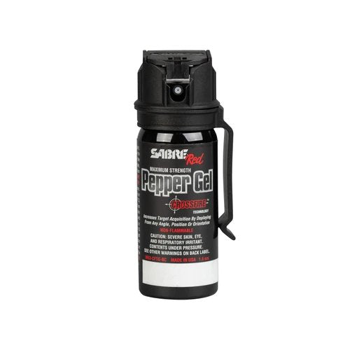 Sabre - Crossfire Pepper Gel with Belt Clip