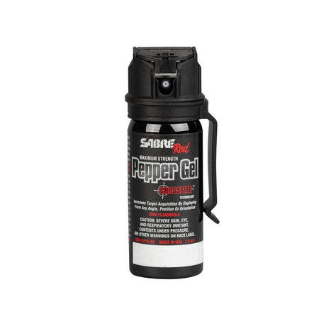 Sabre - Crossfire Pepper Gel with Belt Clip