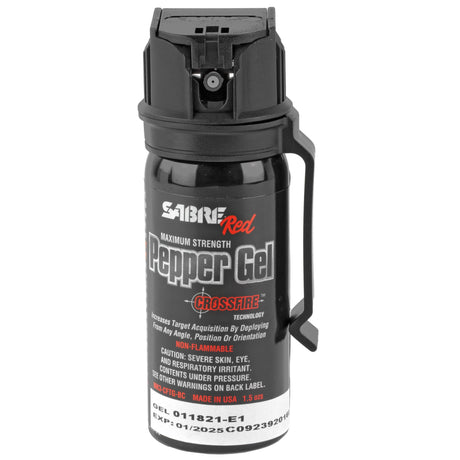 Sabre - Crossfire Pepper Gel with Belt Clip