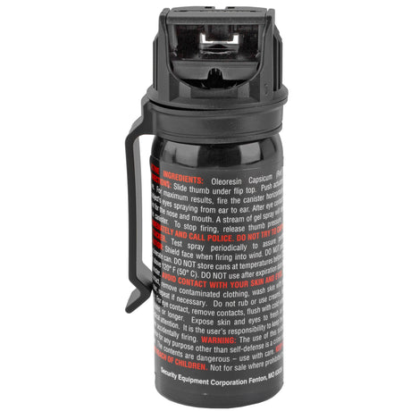 Sabre - Crossfire Pepper Gel with Belt Clip