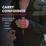Sabre - Runner Pepper Gel with Reflective Hand Strap - Pink