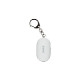 Sabre - Personal Alarm with LED Light and Snap Hook - White