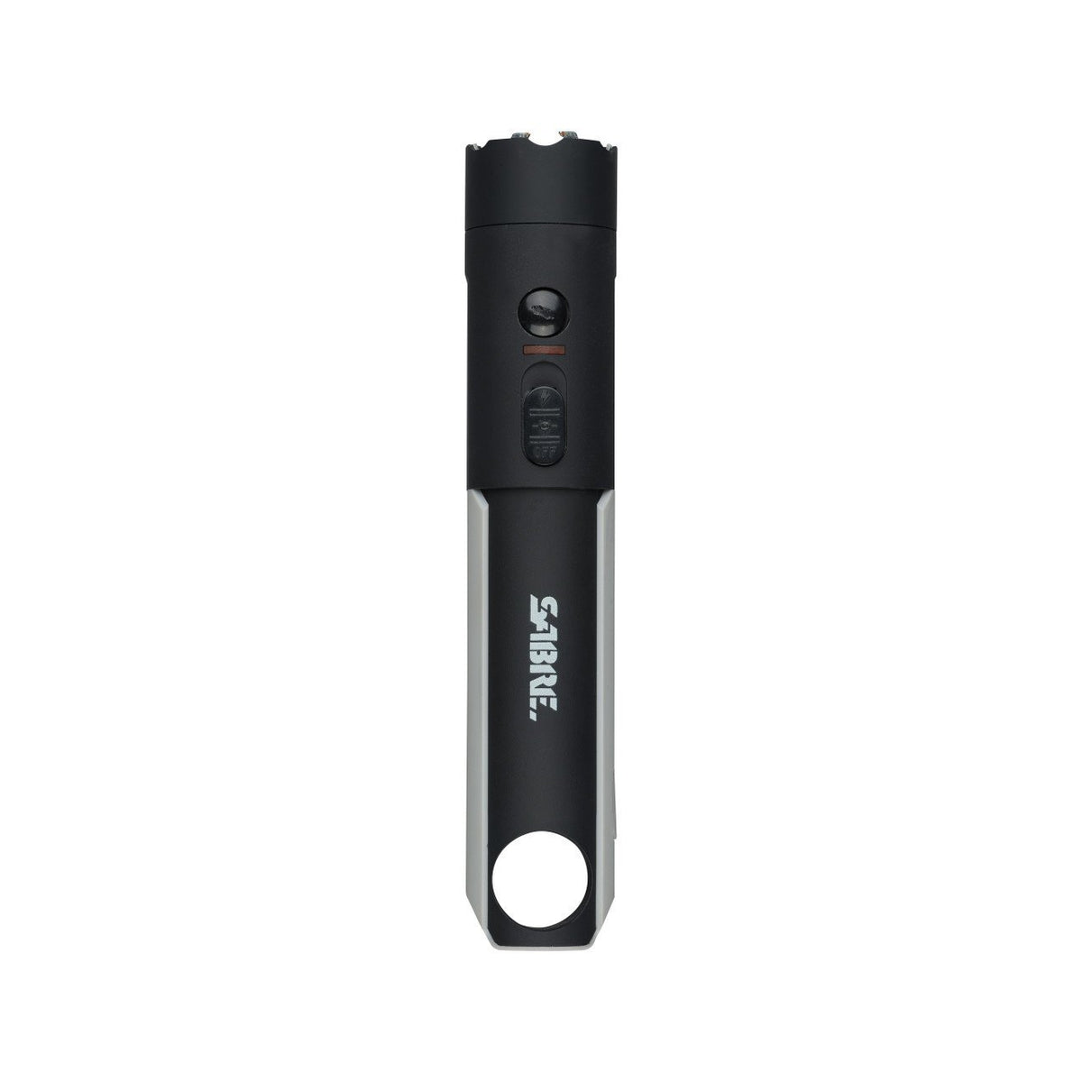 Sabre - 2-in-1 Stun Gun with 200-Lumen LED Flashlight - Black