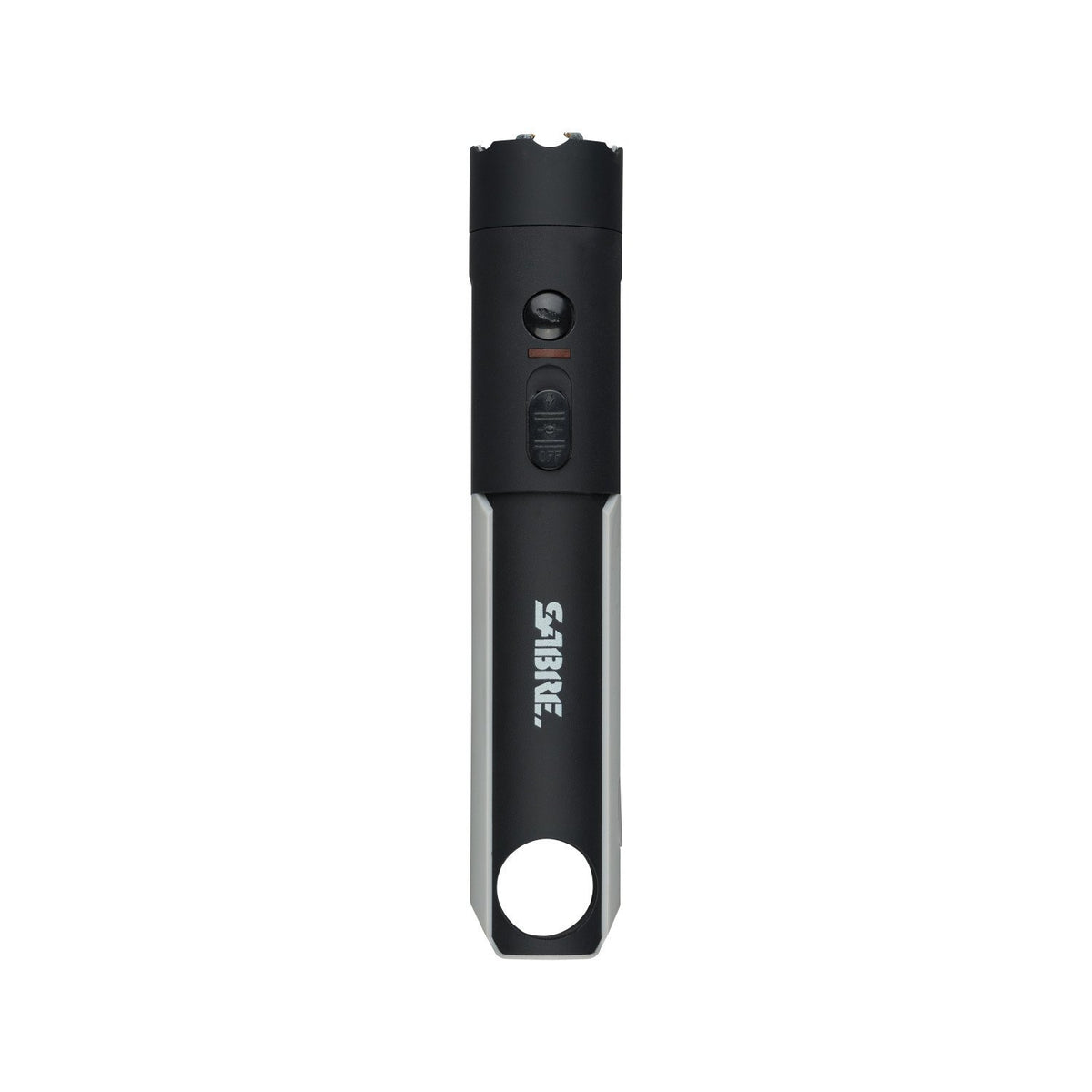 Sabre - 2-in-1 Stun Gun with 200-Lumen LED Flashlight - Black