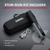 Sabre - 2-in-1 Stun Gun with 200-Lumen LED Flashlight - Black