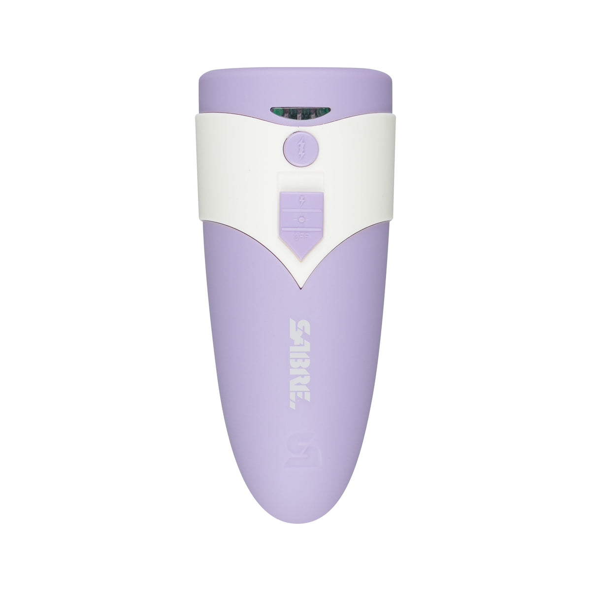 Sabre - 3-in-1 Mini Stun Gun with Alarm and LED Light - White