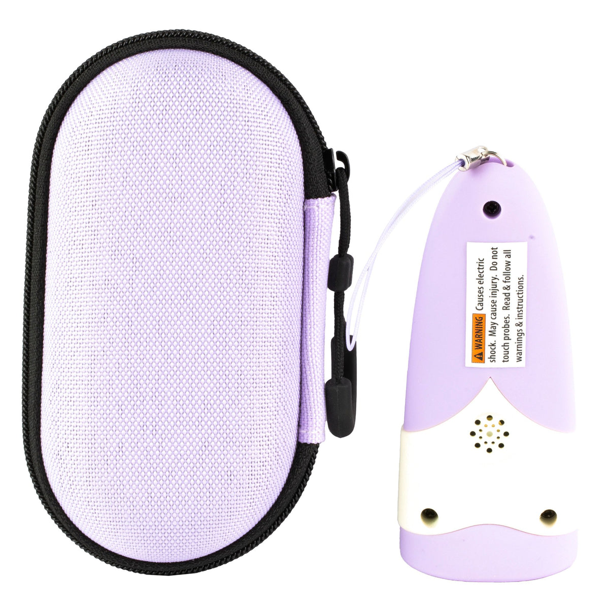 Sabre - 3-in-1 Mini Stun Gun with Alarm and LED Light - White
