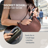 Sabre - 2-in-1 Fashionable Stun Gun with LED Flashlight - Silver — view 7