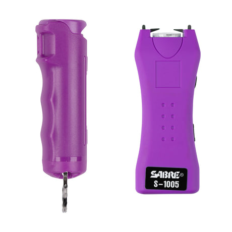 Sabre - Fast Flip Top Pepper Spray & Stun Gun with Flashlight