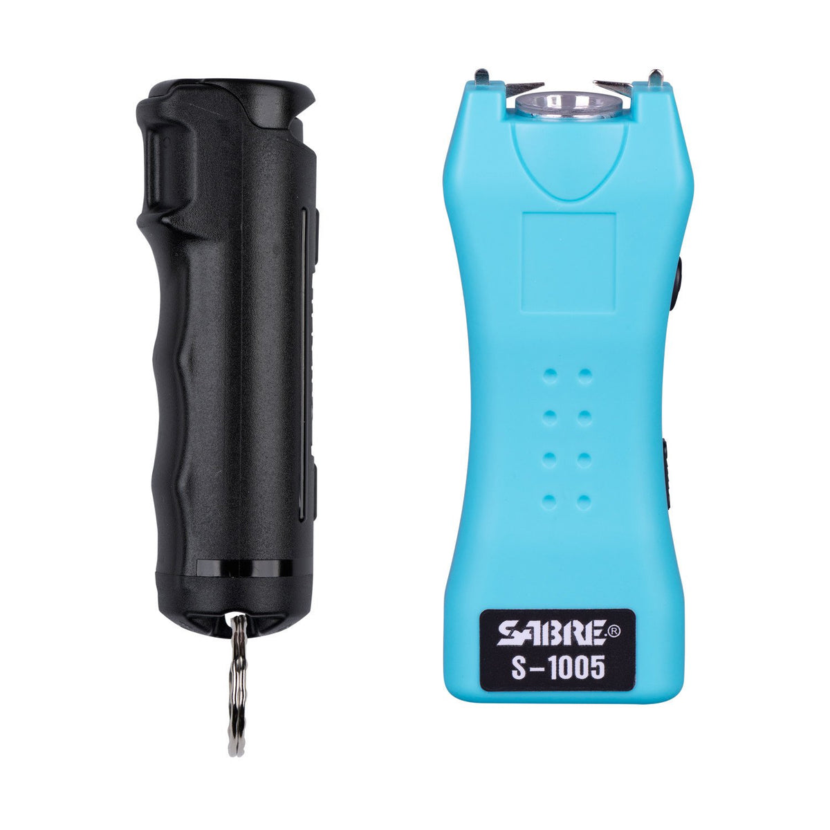 Sabre - Fast Flip Top Pepper Spray & Stun Gun with Flashlight