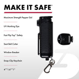 Sabre - Safe Escape 3-in-1 Pepper Gel with Cutter & Breaker