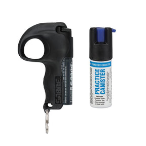 Sabre - Quick Grip Pepper Spray Kit with Practice Spray - Black
