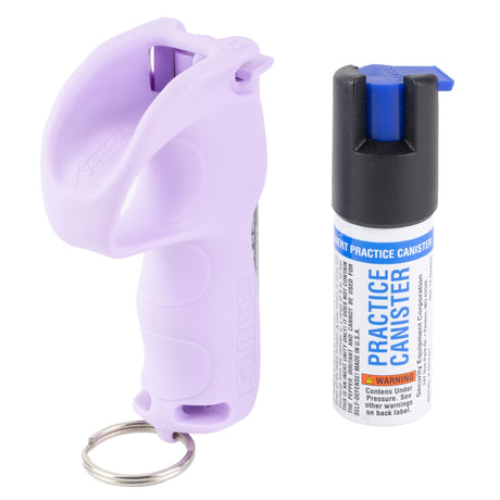 Sabre - Quick Grip Pepper Spray Kit with Practice Spray - Lavender