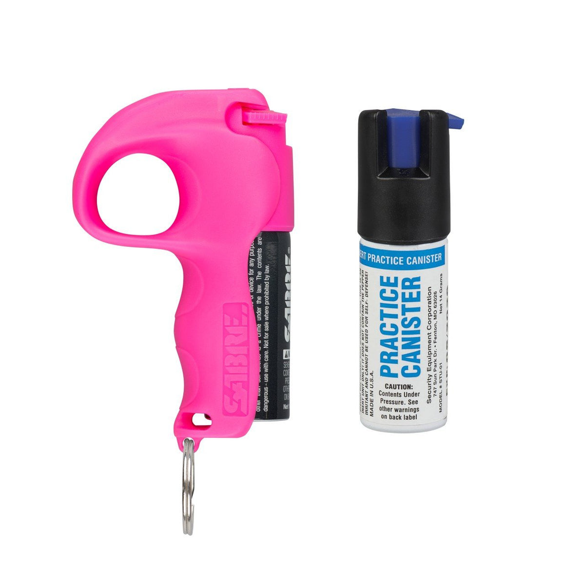 Sabre - Quick Grip Pepper Spray Kit with Practice Spray - Pink