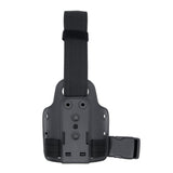 Safariland - 6004-10 Single Strap Leg Shroud - Black