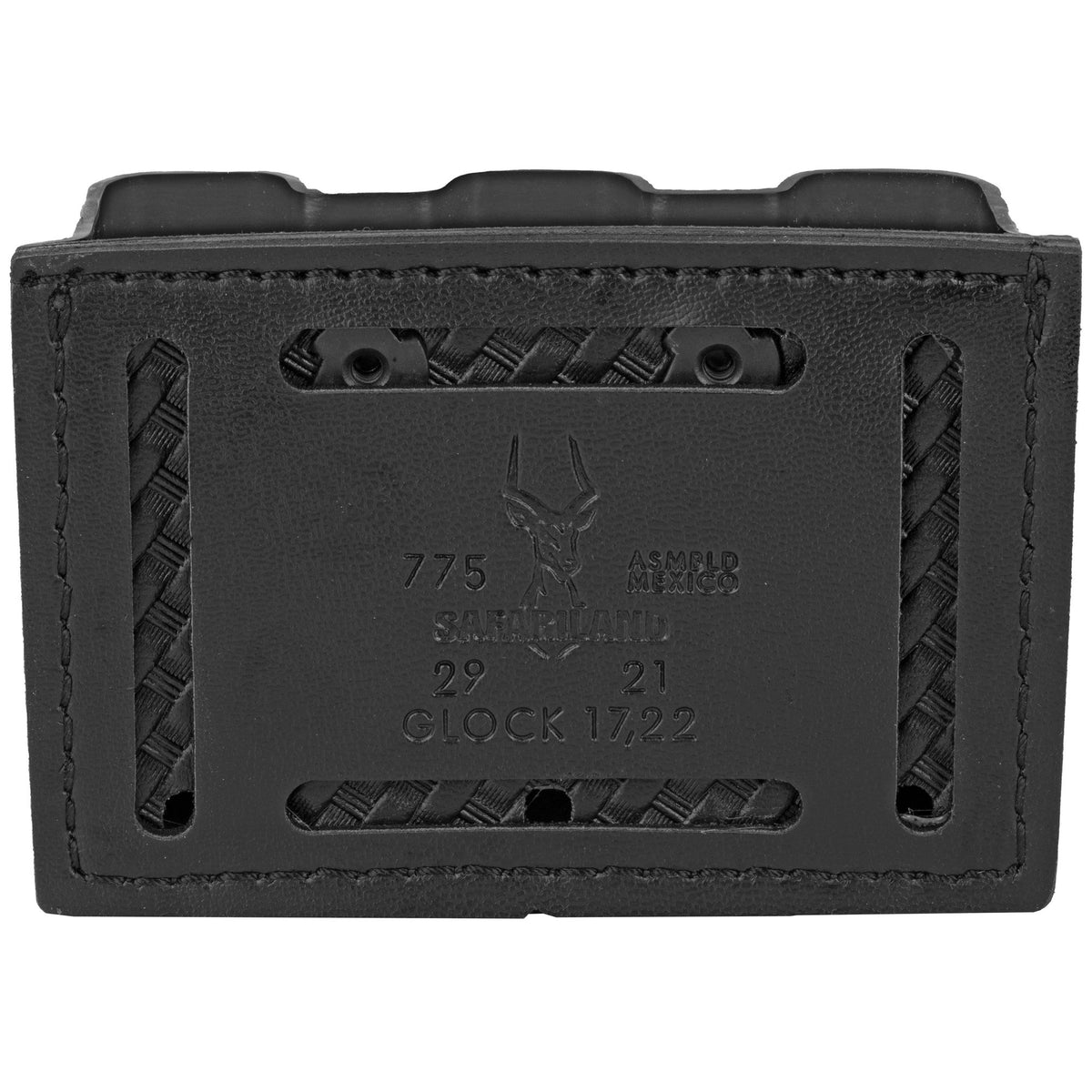 Safariland - Slimline Open Top Triple Magazine Pouch - Black — view 3