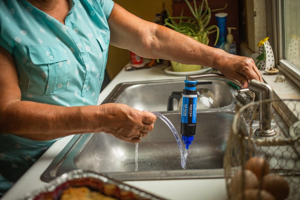 Sawyer - TAP Water Filtration System, Fits Faucets & Hose Bibs