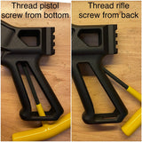 Sharps Bros. - CVA Grip with Picatinny Interface (Black) — view 3