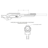 Sharps Bros. - Heatseeker Chassis for Ruger 10/22 - Black — view 7