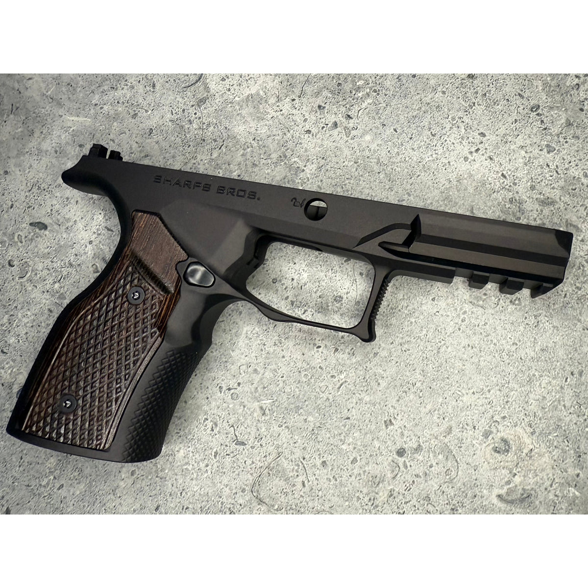 Sharps Bros - Grip Module for Taurus GX4 Carry - Black/Wenge Wood