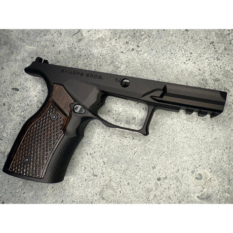 Sharps Bros - Grip Module for Taurus GX4 Carry - Black/Wenge Wood