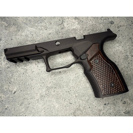 Sharps Bros - Grip Module for Taurus GX4 Carry - Black/Wenge Wood — view 2