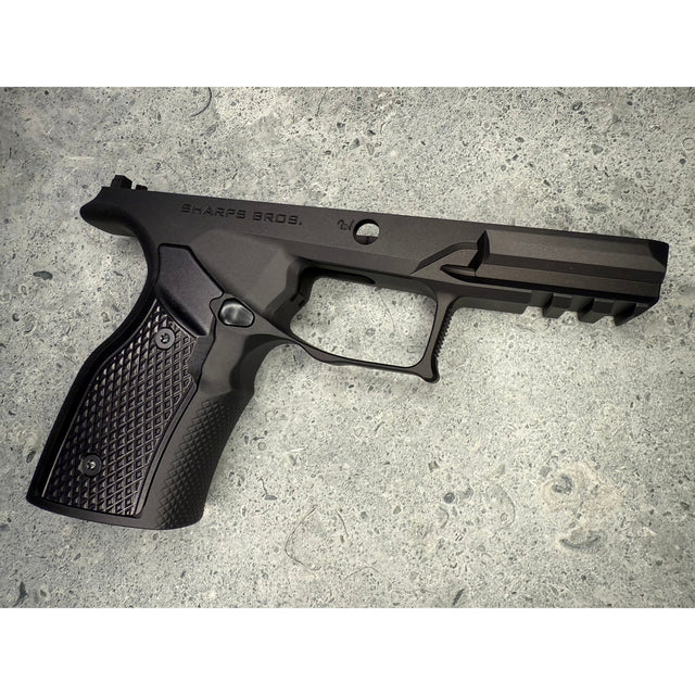 Sharps Bros. - Grip Module for Taurus GX4 Carry - Black Aluminum