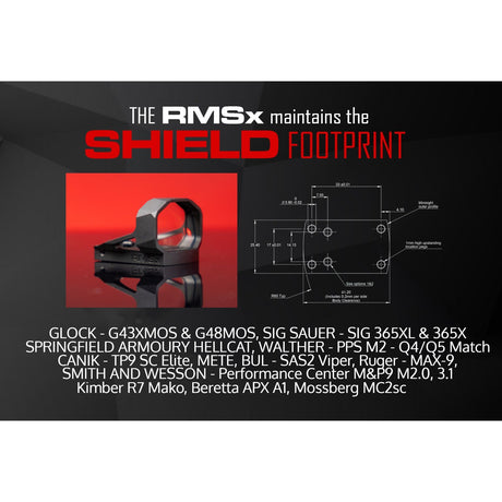 Shield Sights - RMSx Reflex Mini Sight XL Lens 4MOA — view 16