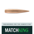 Sierra Bullets - 6.5mm 150 GR HPBT/CN MatchKing - 100 Count